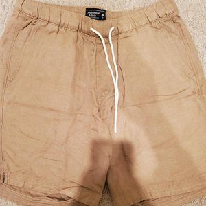 Abercrombie & Fitch Pull-On Shorts (DARK KHAKI) NWT